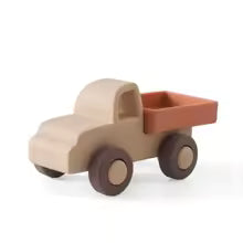 Jouet Voiture en Silicone pour Bébé - Jouet Éducatif Montessori Souple et Sécuritaire